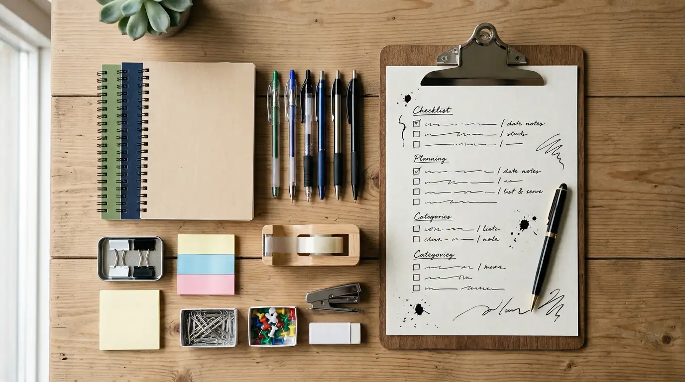 Checklist pengadaan ATK kantor akhir tahun untuk GA dan HR