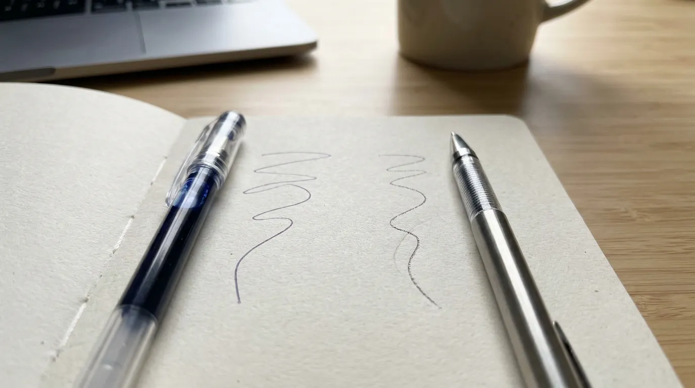 Perbandingan pulpen gel dan ballpoint untuk penggunaan harian kantor