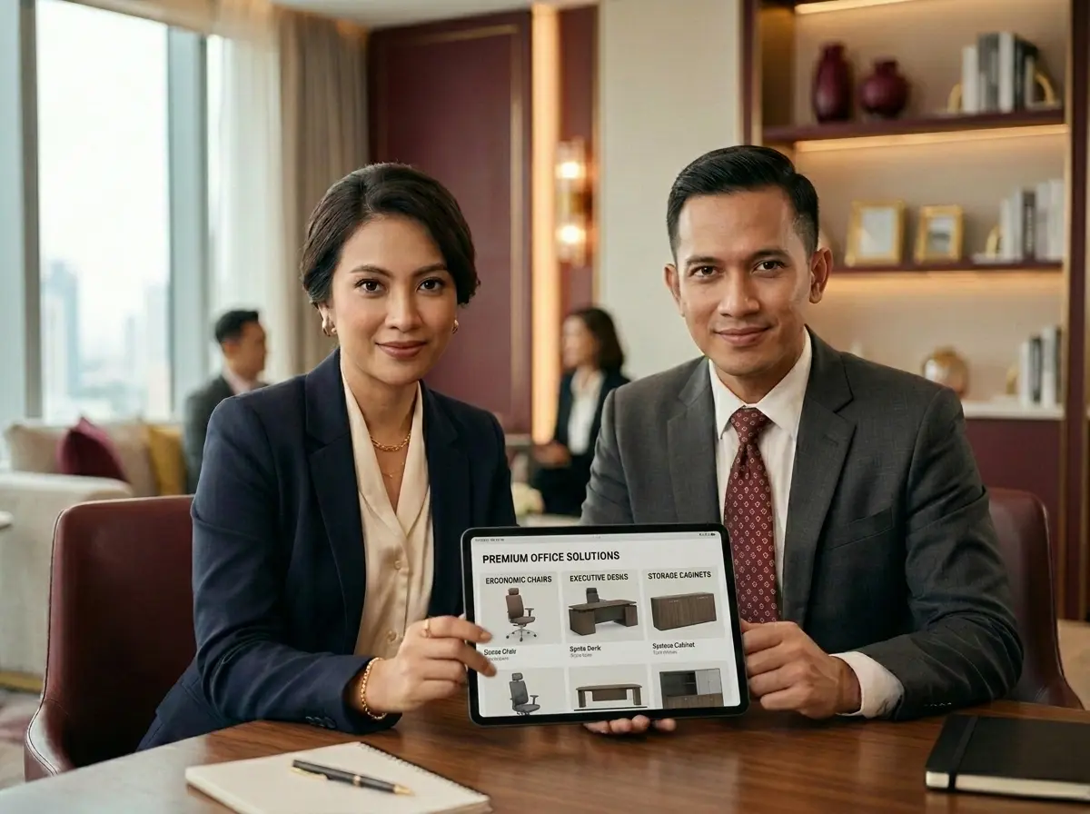 Tim pengadaan peralatan kantor profesional melayani instansi dan perusahaan